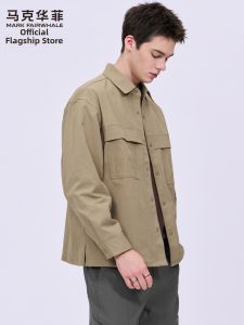 Mark Fairwhale | Trendy Embroidery Casual Commuter Shirt