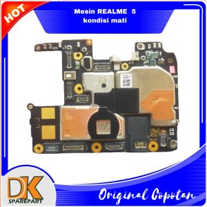 Mesin REALME 5 kondisi mati