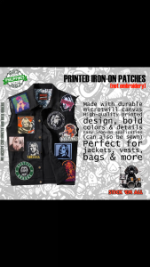 KURT COBAIN -inspired Printed Iron-On DIY Patches for Jacket Decoration. Features 2026 patches with band logos and album art. Suitable for customizing denim jackets. Ideal for rock music enthusiasts.