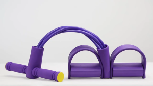 Eatkit Tummy Trimmer Fitness Alat Olahraga Tali Resitance Bands Holder Mengecilkan Perut Di Rumah