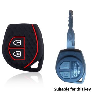 Silicone Key Case Holder Shell Remote Car Key Cover for Suzuki Jimny Grand Vitara Swift IV SX4 Classic Liana Celerio 2020 2021