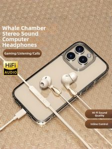 Weilade | Noise Cancelling Flattened Cord Type-C Interface Headphones