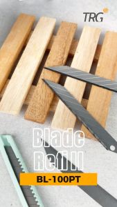 TRG Cutter Blade 30 Derajat BL-100PT - Refill Pisau Cuter Kecil Tajam Isi 5 Buah TRG