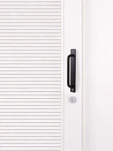 1 Pair Aluminum Alloy Door Handles With Screws For Doors Windows Cabinets Sliding Barn Closet Sheds Fence