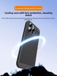 KUMENG | Cooling & Breathable Phone Case with Lens Protection for iPhone 13 & 14 Pro Max