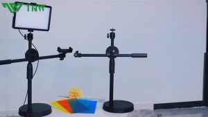 【24 hours shipping】 Fill Light Tripod With Phone Holder For Phone Desktop Stand Professional Overhead Shooting Selfie LED Light For Live Streaming Video