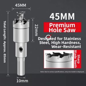 SONGQI | High Hardness Metal Drill Bit for Enlarging Holes Stainless Steel Aluminum and Iron