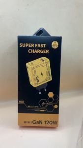 HX111 120W USB-A + Type-C GaN Ultra-fast Charger Turbo Fast Charging Phone Wall Chargers Adapter For Quick Chargers