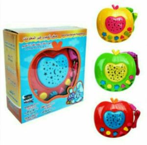 Mainan edukasi anak apple learning qur an ada lampu 6 dan 7 tombol/Apple Quran
