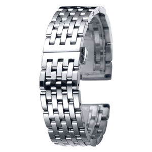 JEAYOU | Curved Stainless Steel Watch Band Male