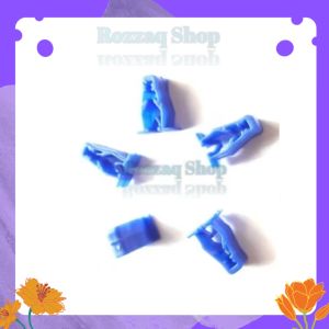 20 PCS KLIP SNAP FITTING CLIP SNAP HONDA KLIP FAIRING MOTOR HONDA BEAT VARIO SCOOPY KLIP PLASTIK WARNA BIRU Berqualitas Motorcycle