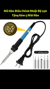 Đầu Chụp Mỏ Hàn Hakko 936 Dùng Thay Thế Cho Mỏ Hàn Nhiệt 936 937 907 908 (Loại Tốt)