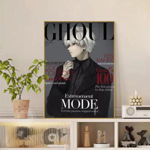 Anime T-Tokyo Ghoul Poster Versatile HD Waterproof Wall Art Self-Adhesive Decor for Any Space Ideal Gift