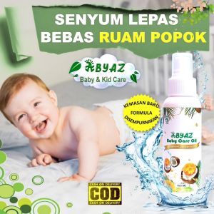 OBAT RUAM POPOK BABY BAYI & ANAK IRITASI KULIT BINTIK MERAH BRUNTUSAN GATAL BIANG KERINGAT DERMATITIS BAYI ANAK ABYAZ BABY