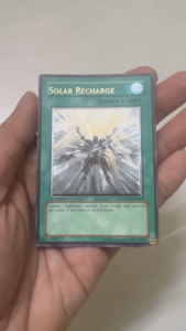 [Thẻ Yugioh] Solar Recharge - Ultimate rare (LODT-EN052)