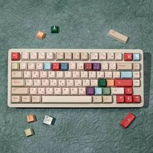 AI Illustrator Keycaps DYE-SUB Cherry Profile PBT Keycap Colorful For 61/64/68/84/87/100/104/108 Mechanical Gaming Keyboard