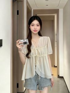 AIYITI | Fairy Style Loose Thin Summer Blouse