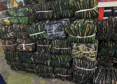 Hammock with net and free rope