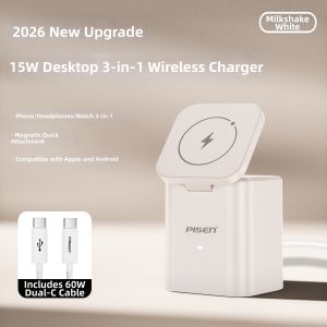 pisen | 3-in-1 Fast Charging Station 30W 15W