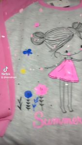 JoyKids Sweater Anak Perempuan Girl Summer Day / Sweater Anak Cewek Cute Girl ( Umur 9 - 13 Tahun )