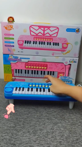 [Gía tại xưởng sx] Đàn Kèm Micro Cho Bé Tập Hát (Organ 32 Phím) - Đồ Chơi Âm Nhạc Phát Triển Tư Duy