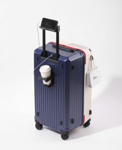 Large Capacity 5-Wheel Trolley Case with Password Protection 26 Inch