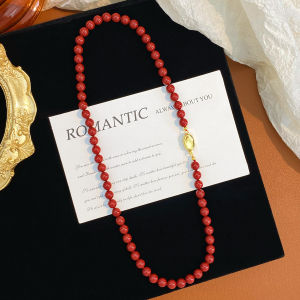 Luxurious Pearl Sweater Necklace Womens Style New 2025 Fashion Accessory Autumn Winter Light Elegant Feelings Girls Sweater Chain