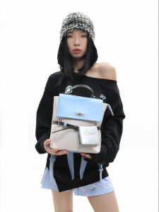 JANDRESS | Retro Contrast Colors Backpack