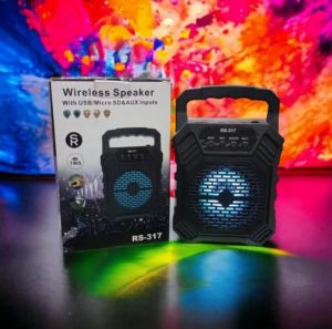 Speaker Bluetooth Stereo Bass 315/317 USB MMC FM Radio