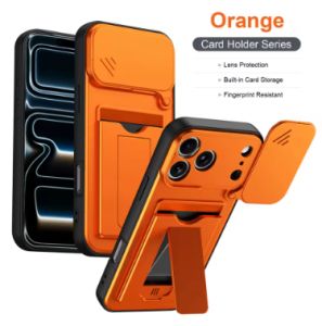 Camera Lens Protection Phone Case for Xiaomi Poco F8 Ultra F8U 5G Shell Solid Color Wallet Card Slot Push Pull invisable Bracket for POCO F8Ultra