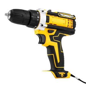 21V Cordless Drill 3/8 Inch Keyless Chuck Electric Power Drill 25+1 Clutch Power Tool Max Torque 25+1 Nm with Work Light