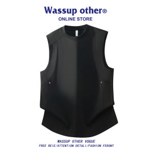 Punk Rivet Loose Fit Mens Vest
