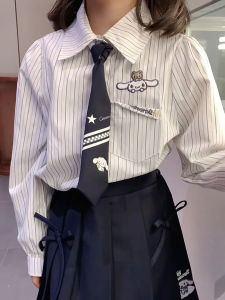 Spring Autumn Girls Dress Childrens Gummy Dog School Style JK Set Skirt Cotton Princess Skirt Cartoon Anime Element