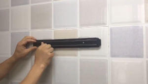 Kitchen Magnet Wall Mounted Powerful Magnetic Knife Organizer Storage Knife Magnet Holder Multifunctional Rack