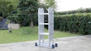 บันไดอลูมิเนียม มัลติฟังชั่น 8in1 รุ่น 12/16/20 ขั้น รับน้ำหนักเพิ่มเติม บันไดอเนกประสงค์