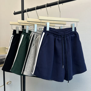 Summer 2025 New Womens Casual High Waist Elastic Wide Leg Beach Shorts Home Outdoor Wear Comfortable Fashionable Shorts