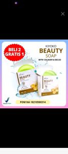 50 gram beli 2 gratis 1 kiyoza beauty soap by pharis beauty soap terbaru memutihkan &menyehatkan kulit