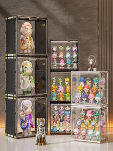 Hộp Trưng Bày Acrylic Trong Suốt Trưng Bày Đồ Chơi Cưng Pop Mart Blind Box Hộp Đựng Đồ Chơi Di Động Hộp Đựng Đồ Chơi