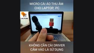 Micro USB không dây cài áo sử dụng cho máy tính PC Laptop cấu tạo nhỏ gọn lọc tiếng ồn tốt đem lại hiệu quả cao