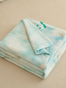 Class a Ice Silk Summer Quilt Thin Ice Cream Flavor Cool Sensation Fiber Summer Air Conditioner Quilt Single Double Bed Size