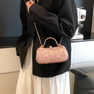 CALVIERO COLLECTION G3202 TAS CLUTCH PESTA ELEGAN MOTIF BUNGA HANDBAG MEWAH