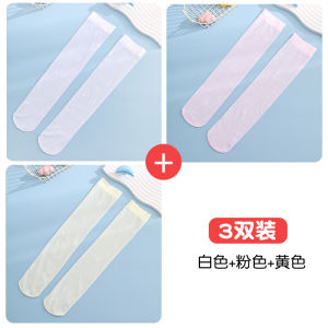 Girls Stockings Summer Thin Overknee Princess Kids Long Socks Student Stockings Tube Socks Half High Soccer Socks
