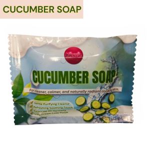 KLEENZ NATURAL CUCUMBER SOAP 70G FOR FACE AND BODY MOISTURIZINGAND COOLING EFFECT