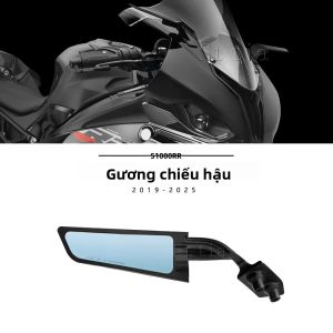 Gương Chiếu Hậu Nhôm Xoay Chỉnh Được Cho Xe Máy BMW S1000RR 2019-2024 Phụ Kiện Chắn Gió
