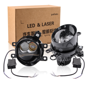 Đèn Pha LED Universal Auto 3.0 Đèn Sương Mù 80W Trắng 6000K 12V Bi LED Projector Cho Toyota Chống Nước IP68