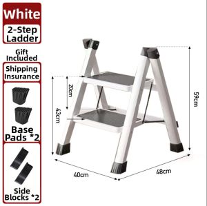 Foldable Multifunctional Non-slip Indoor Step Ladder