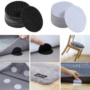 10/20/30PCS Strong Self Adhesive Fastener Nylon Hook Dots Stickers Adhesive Tape Car Carpet Tape Floor Mat Fastener Tape Sticker