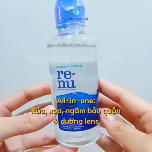 Nước ngâm lens Renu 120ml - Nước ngâm Renu - Renu solution - Bausch & Lomb - USA - Buddy Central