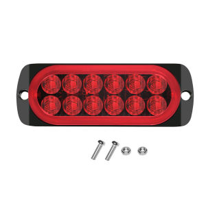 12V 24V LED Emergency Warning Light for Trucks and Lorries Durable Breakdown Beacon Lamp with Bright 12 LEDs for Auto Safety