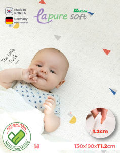 [M 5 colors] PARKLON แผ่นรองคลานรุ่น La Pure Soft Mat ขนาด 130x190 หนา 1.2cm รุ่นใหม่ วัสดุใหม่ พรีเมี่ยมสุด